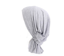 Load image into Gallery viewer, grey bamboo chemo beanie
