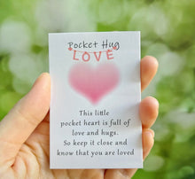 Load image into Gallery viewer, Pocket Heart Send Love to Anyone Near or Far Love Reminder Love Token | Warrior Sisters
