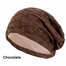 Load image into Gallery viewer, Ultra-Soft Crinkle Wave Double-Layer Chemo Beanie | Warrior Sisters