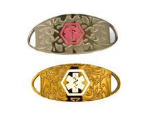 Load image into Gallery viewer, Breast Cancer Lymphedema Medical Alert Bracelet | Warrior Sisters