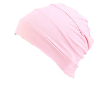 Load image into Gallery viewer, Simple Lightweight Chemo Beanie 100% Bamboo Cotton Sleep Beanie | Warrior Sisters
