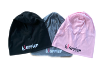Load image into Gallery viewer, Breast Cancer Warrior Beanie