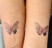 Load image into Gallery viewer, Temporary Breast Cancer Tattoo