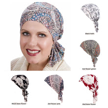 Load image into Gallery viewer, pre Tied Chemo Beanie