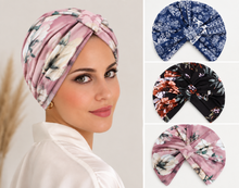Load image into Gallery viewer, Lightweight Floral Summer Turban | Warrior Sisters
