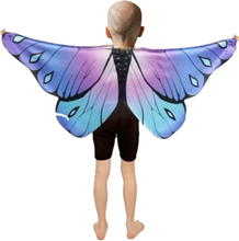 Load image into Gallery viewer, Children Cancer Butterfly Cape and Beanie Hat Set Kids Cancer Gift Child Chemotherapy Gift
