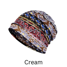 Load image into Gallery viewer, Ultra Soft Slouchy Floral Beanie Hat Chemotherapy Hat | Warrior Sisters