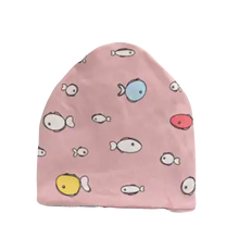 Load image into Gallery viewer, pink fish kids chemo beanie