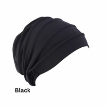 Load image into Gallery viewer, Ultra-soft Pleated Chemo Beanie Chemotherapy Hat | Warrior Sisters