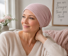 Load image into Gallery viewer, Lightweight Double Layered Chemo Beanie | Warrior Sisters