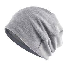 Load image into Gallery viewer, Brushed Satin Lined Ultra Soft Chemo Beanie Slouchy Hat | Warrior Sisters