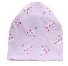 Load image into Gallery viewer, kids purple chemo beanie