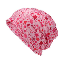 Load image into Gallery viewer, Breast Cancer Slouchy Beanie Breast Cancer Awareness Beanie Hat Chemo Beanie