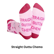 Load image into Gallery viewer, Inspirational Socks for Cancer Warriors