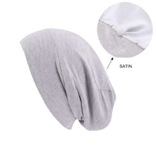Load image into Gallery viewer, Lightweight Satin Lined Chemo Beanie Slouchy Hat | Warrior Sisters