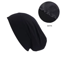 Load image into Gallery viewer, Lightweight Satin Lined Chemo Beanie Slouchy Hat | Warrior Sisters