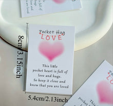 Load image into Gallery viewer, Pocket Heart Send Love to Anyone Near or Far Love Reminder Love Token | Warrior Sisters