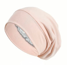 Load image into Gallery viewer, Silky Satin Lined Ultra Soft Chemo Beanie Slouchy Beanie Hat | Warrior Sisters