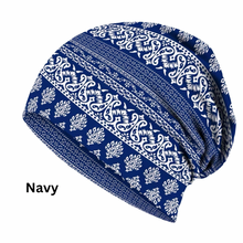 Load image into Gallery viewer, Ultra Soft Boho Slouchy Beanie Hat Chemotherapy Hat | Warrior Sisters