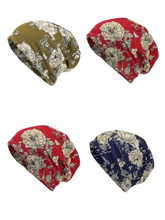 Load image into Gallery viewer, Silky Soft Slouchy Chemo Beanie Hat | Warrior Sisters