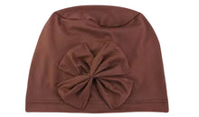 Load image into Gallery viewer, Bow Adorned Chemo Turban Chemotherapy Hat | Warrior Sisters