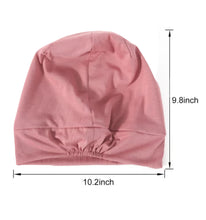 Load image into Gallery viewer, Silky Satin Lined Ultra Soft Chemo Beanie Slouchy Beanie Hat | Warrior Sisters