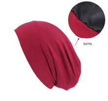 Load image into Gallery viewer, Lightweight Satin Lined Chemo Beanie Slouchy Hat | Warrior Sisters