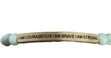 Load image into Gallery viewer, Inspirational Engraved Breast Cancer Bracelet | Warrior Sisters