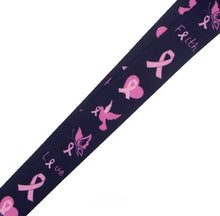 Load image into Gallery viewer, breast cancer lanyard