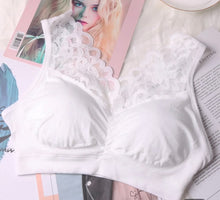 Load image into Gallery viewer, White Mastectomy Bralette