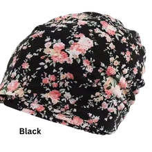Load image into Gallery viewer, Ultra Soft Slouchy Floral Beanie Hat Chemotherapy Hat | Warrior Sisters