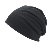 Load image into Gallery viewer, Black Beanie Hat