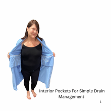 Load image into Gallery viewer, Mastectomy Robe