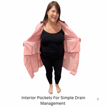 Load image into Gallery viewer, Mastectomy Robe