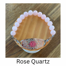 Load image into Gallery viewer, Breast Cancer Lymphedema Medical Alert Bracelet | Warrior Sisters