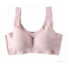 Load image into Gallery viewer, pink mastectomy sleep bralette