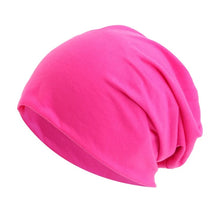 Load image into Gallery viewer, hot pink chemo beanie