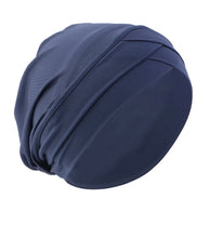 Load image into Gallery viewer, navy cross chemo beanie