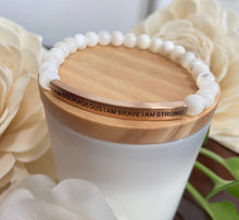 Load image into Gallery viewer, Inspirational Engraved Breast Cancer Bracelet | Warrior Sisters