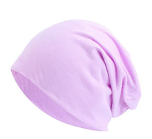Load image into Gallery viewer, lilac chemo beanie