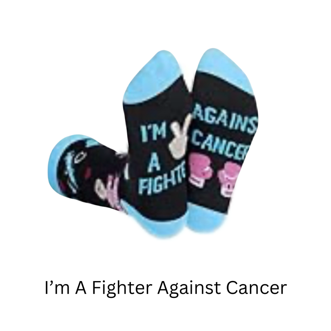 Inspirational Socks for Cancer Warriors