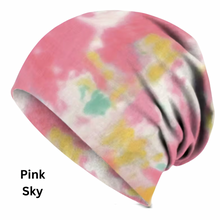 Load image into Gallery viewer, Ultra Soft Tie Dye Slouchy Beanie Hat Chemotherapy Hat | Warrior Sisters
