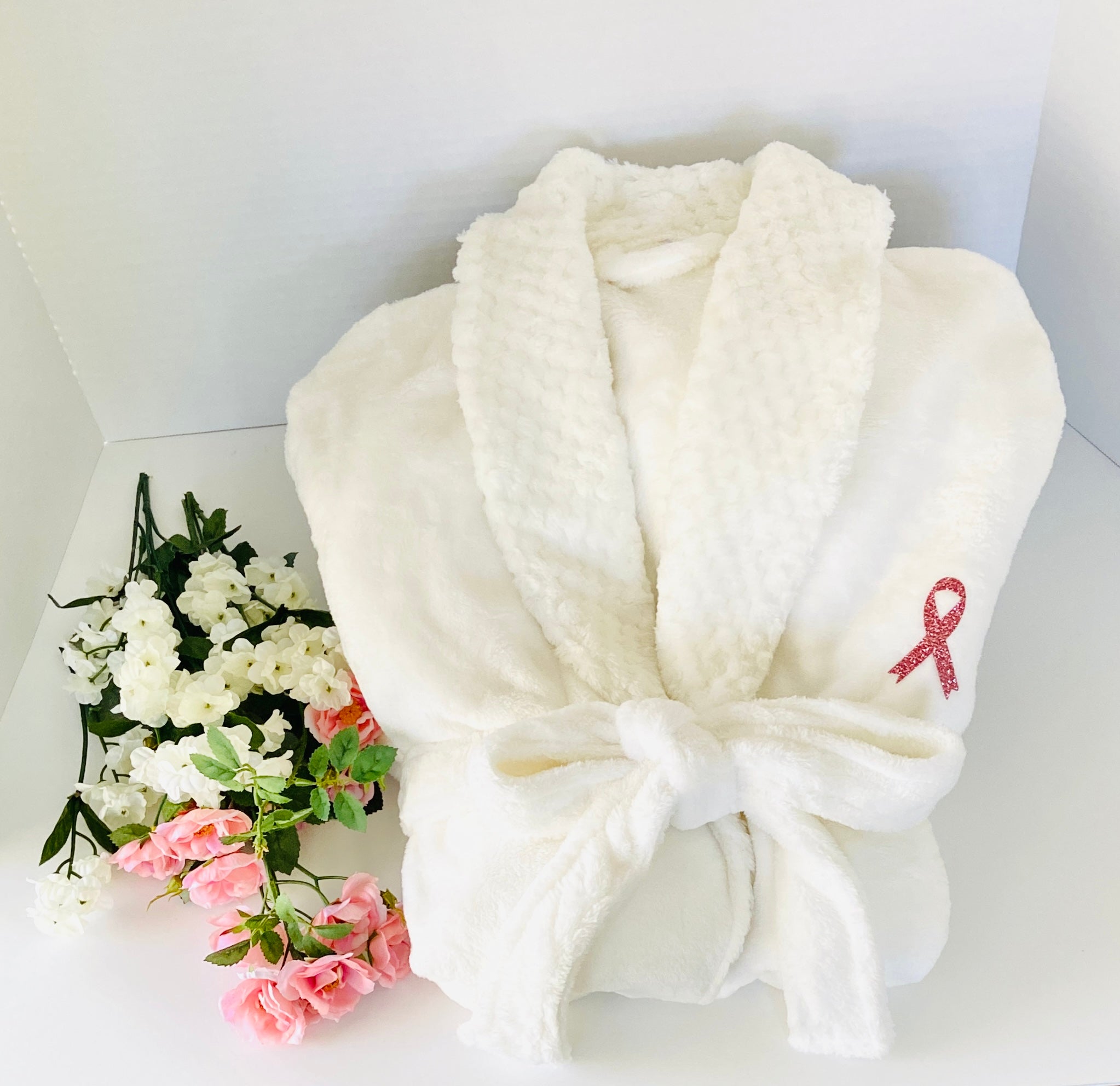 Hospital Robe Cancer Breast Cancer Awareness Comfort Robe | Warrior Sisters