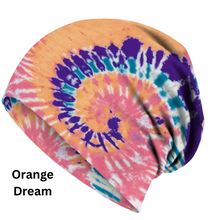 Load image into Gallery viewer, Ultra Soft Tie Dye Slouchy Beanie Hat Chemotherapy Hat | Warrior Sisters
