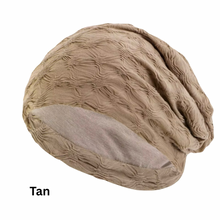 Load image into Gallery viewer, Ultra-Soft Crinkle Wave Double-Layer Chemo Beanie | Warrior Sisters
