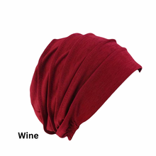 Load image into Gallery viewer, Ultra-soft Pleated Chemo Beanie Chemotherapy Hat | Warrior Sisters
