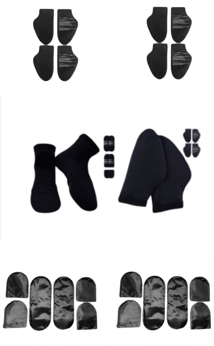 Ultimate Ice Gloves and Ice Socks for Chemo Combo Package Cold Therapy Ice Gloves and Socks Chemotherapy