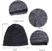 Load image into Gallery viewer, Ultra-Soft Crinkle Wave Double-Layer Chemo Beanie | Warrior Sisters
