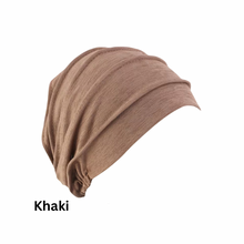 Load image into Gallery viewer, Ultra-soft Pleated Chemo Beanie Chemotherapy Hat | Warrior Sisters
