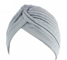 Load image into Gallery viewer, grey breathable turban
